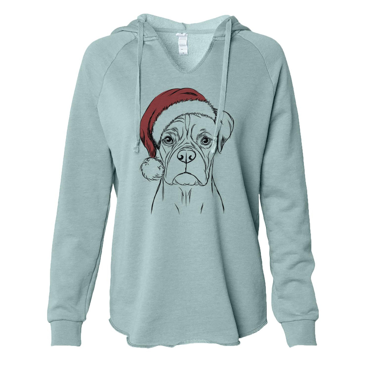 Reese the Boxer - Cali Wave Hooded Sweatshirt