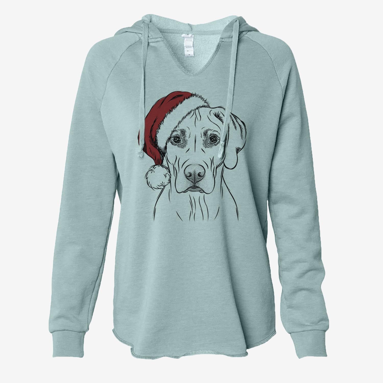 Reid the Rhodesian Ridgeback - Cali Wave Hooded Sweatshirt