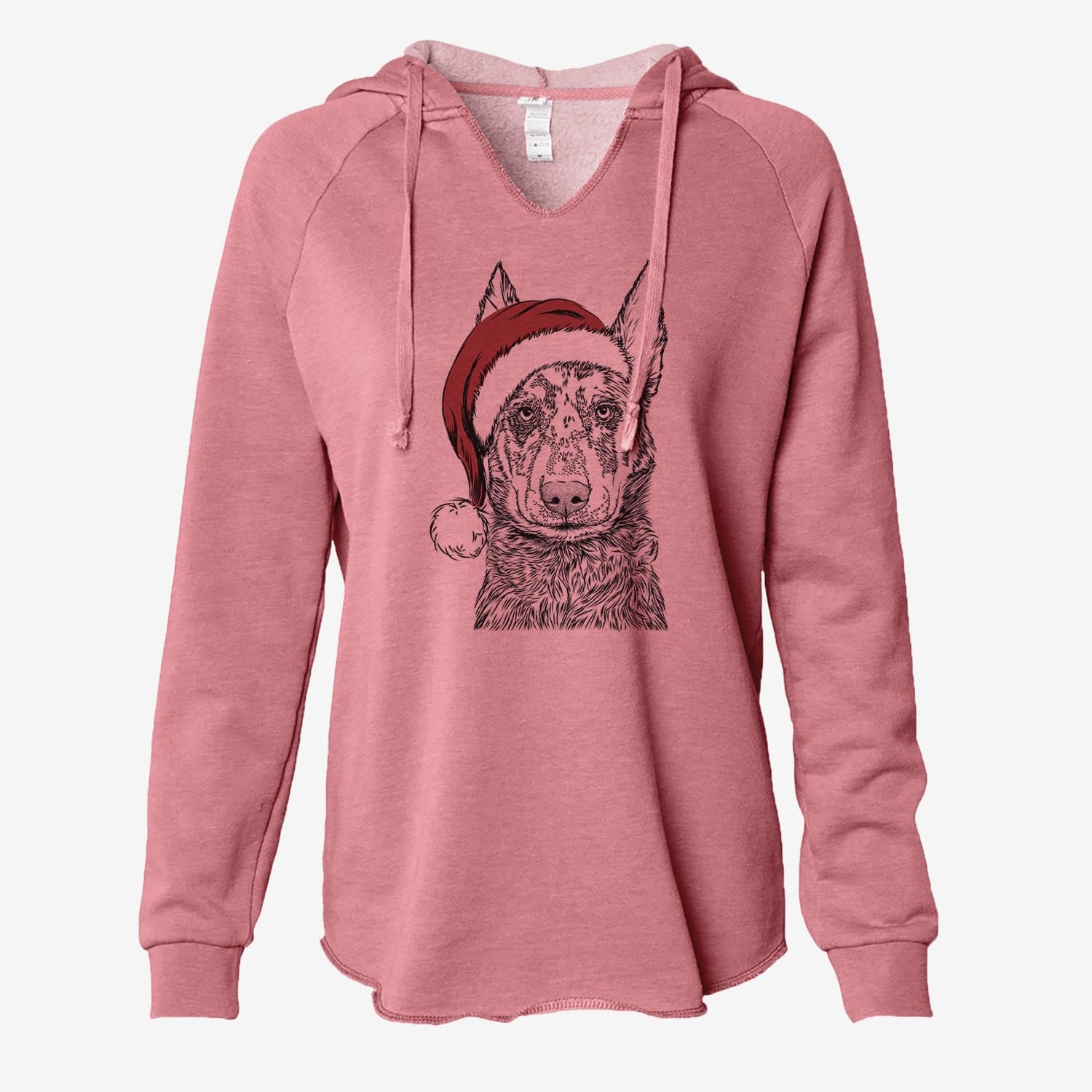 Riggs the Beauceron - Cali Wave Hooded Sweatshirt