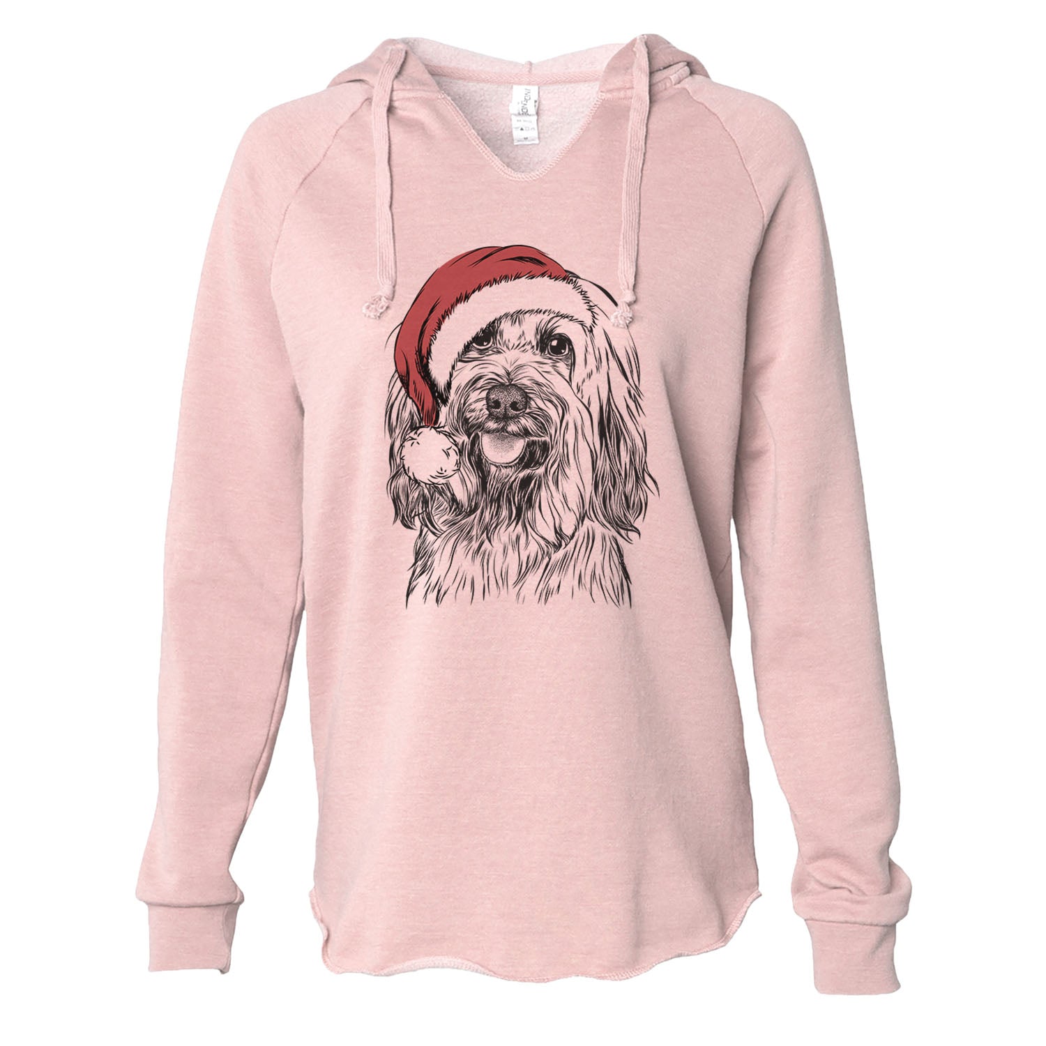 Rime the Tibetan Terrier - Cali Wave Hooded Sweatshirt