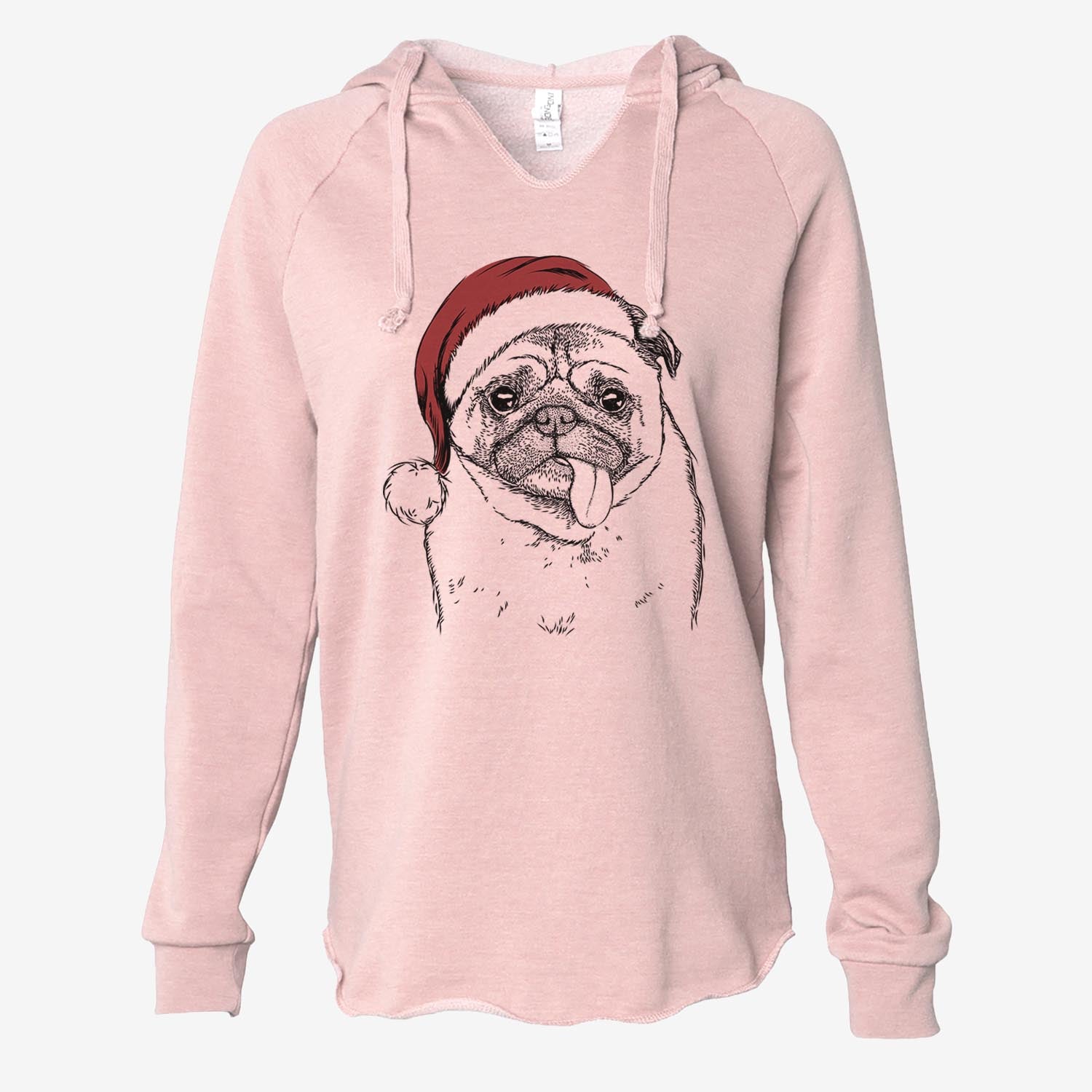 Rosie the Pug - Cali Wave Hooded Sweatshirt