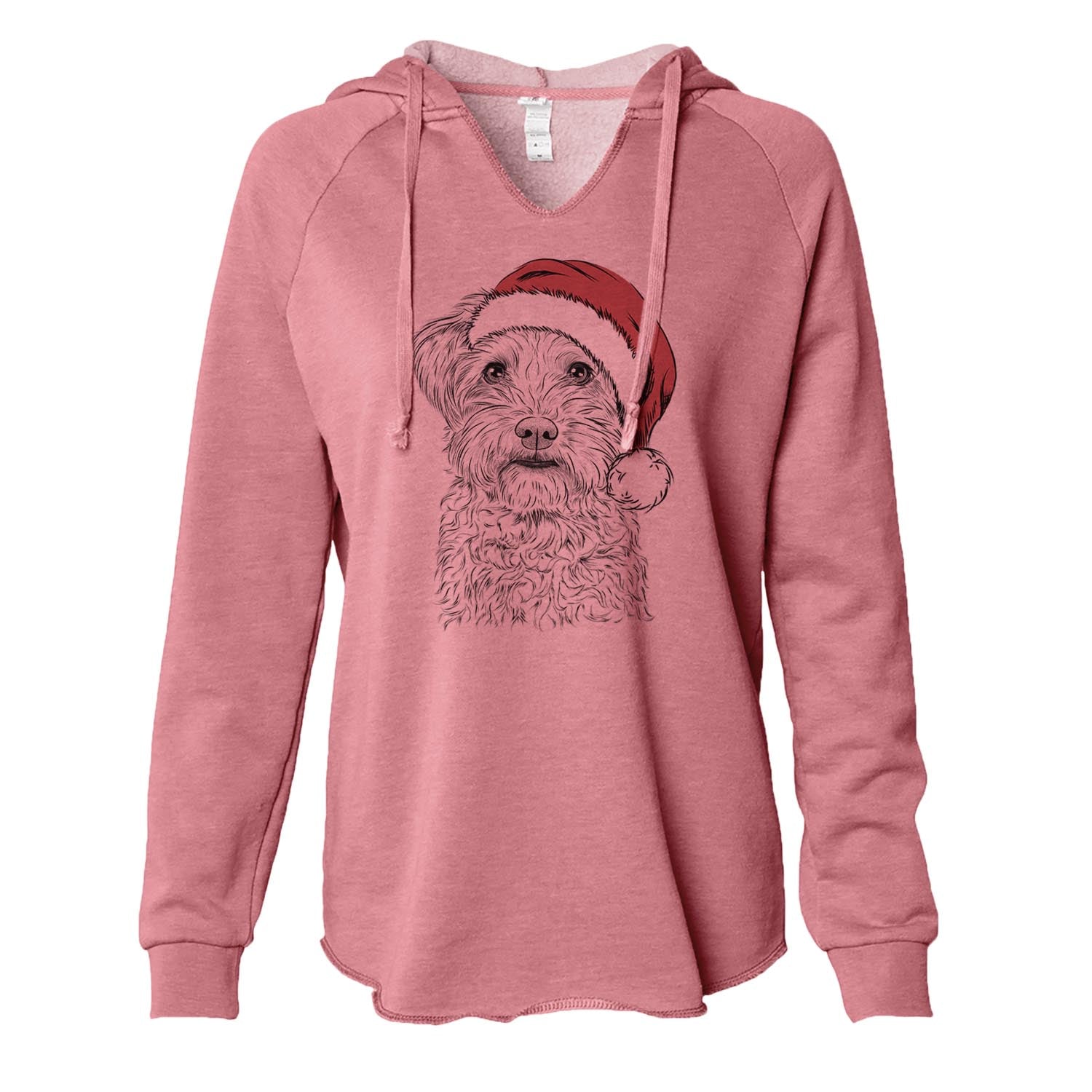 Rudy the Schnoodle - Cali Wave Hooded Sweatshirt