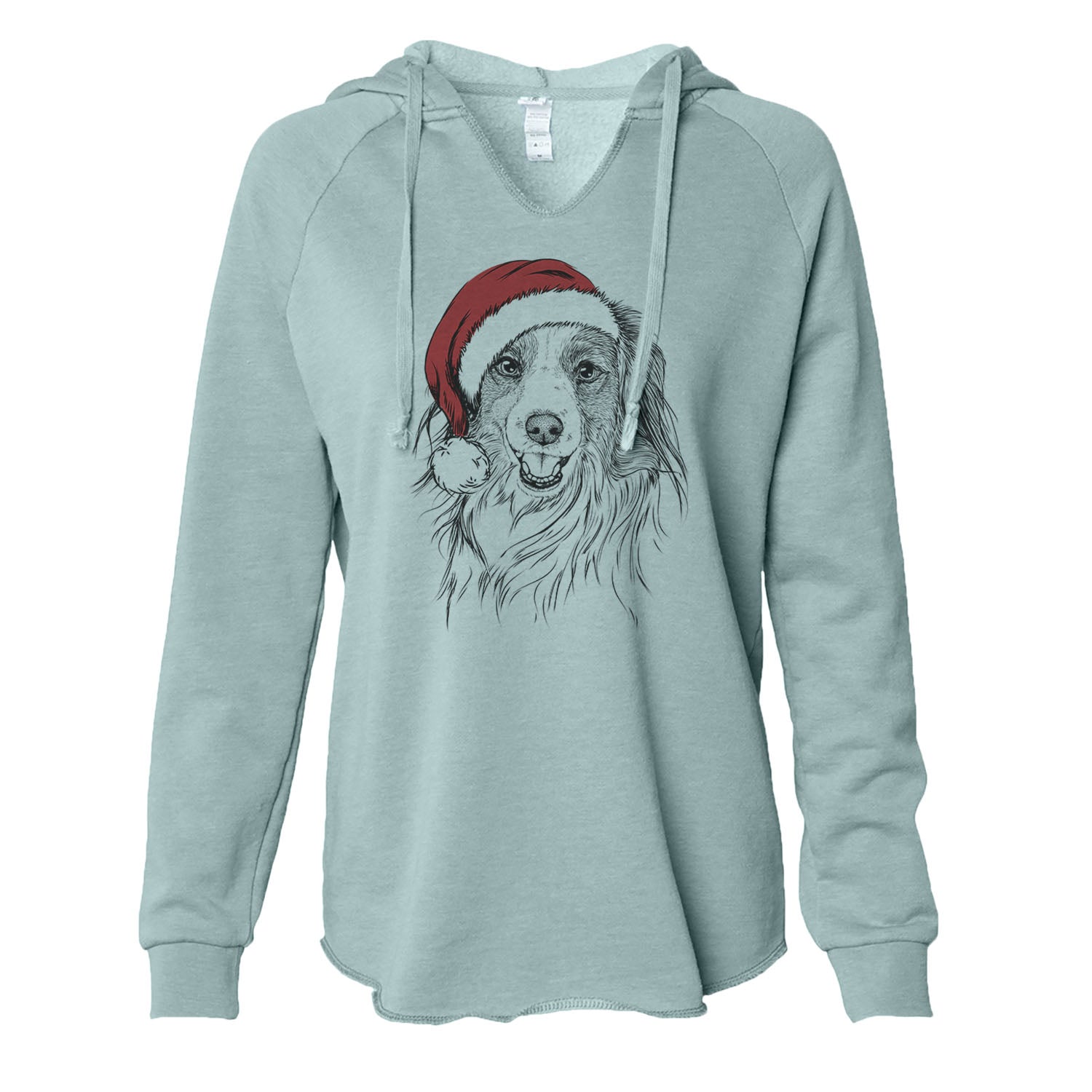 Rutger the Nederlandse Kooikerhondje - Cali Wave Hooded Sweatshirt