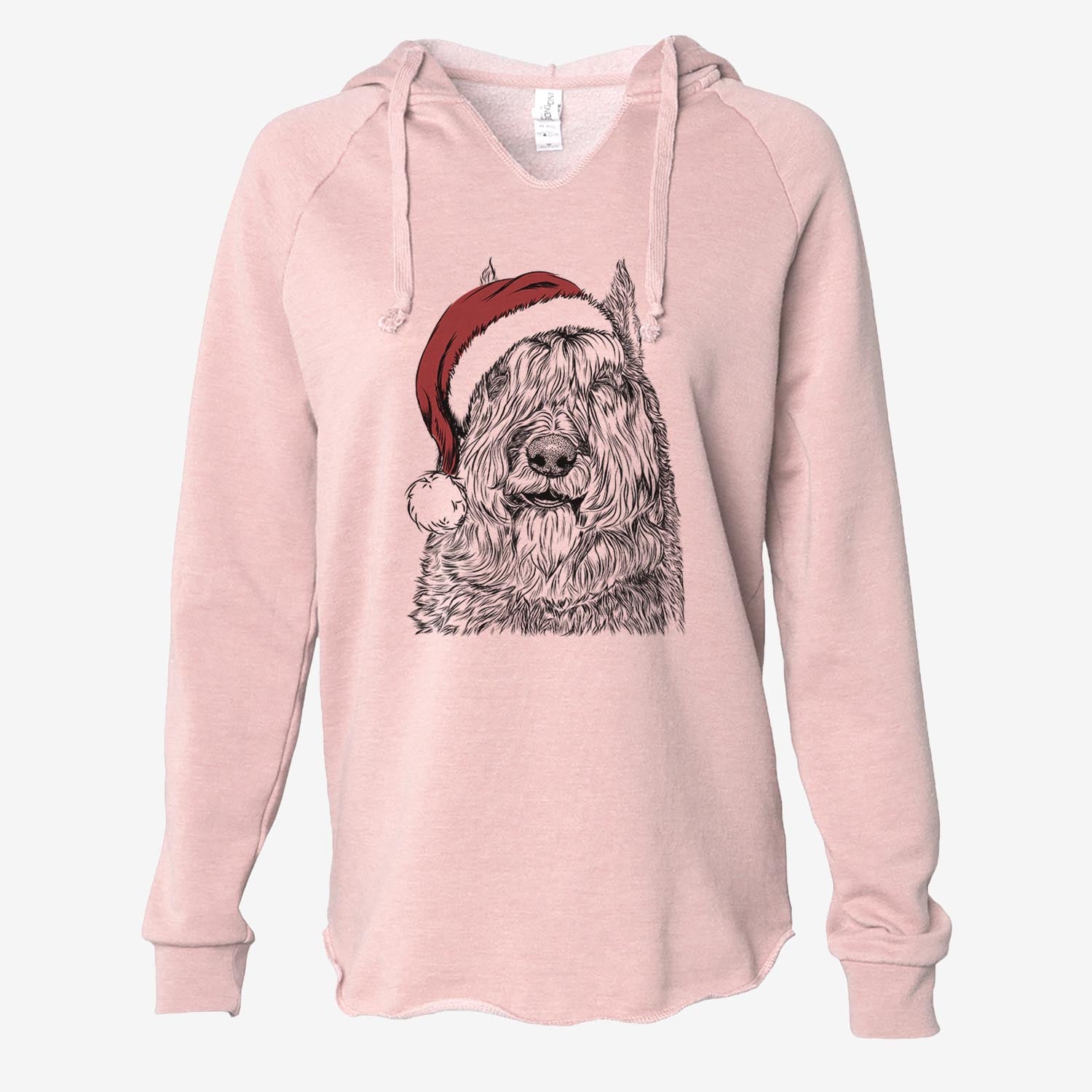 Sabre the Bouvier des Flandres - Cali Wave Hooded Sweatshirt