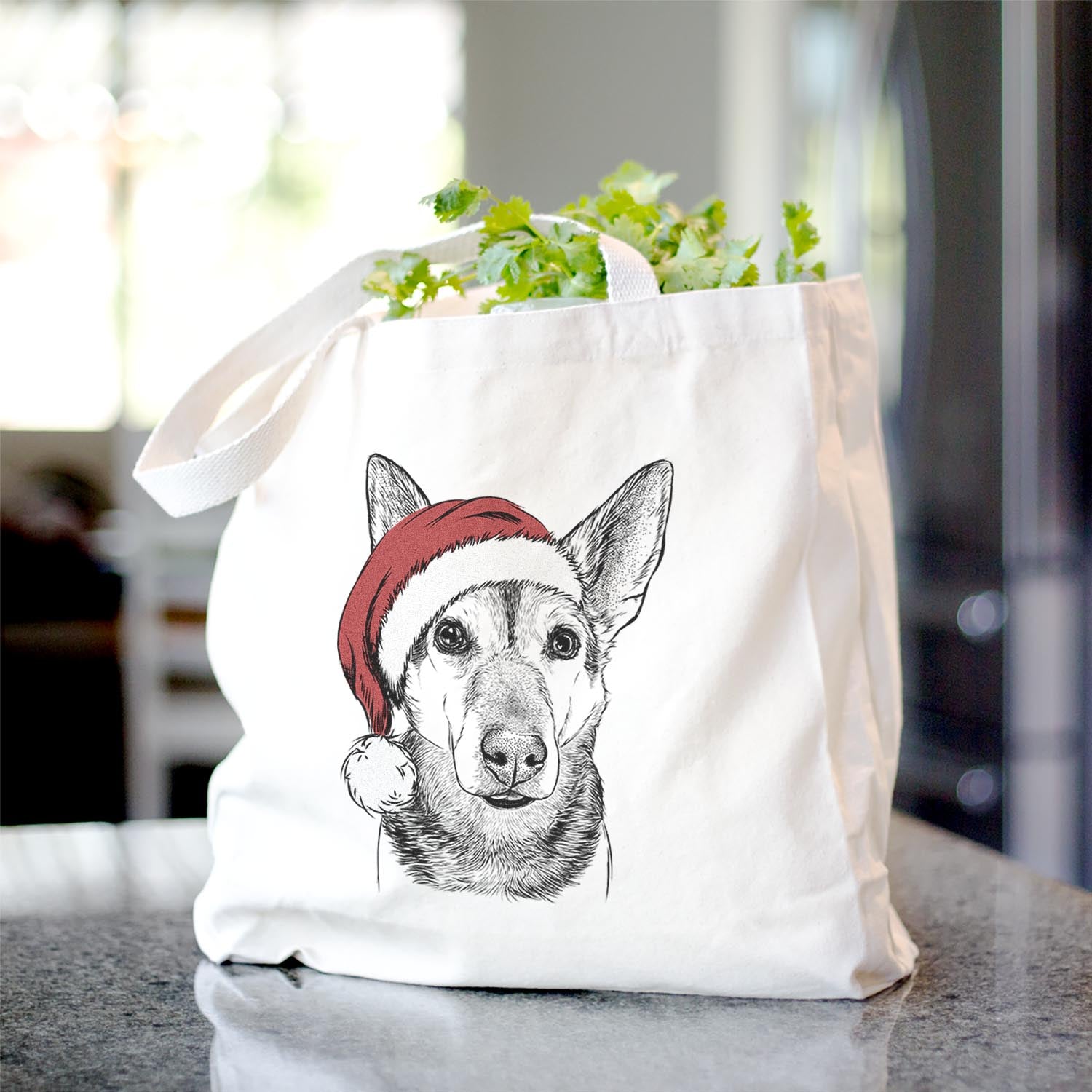 Sammie the Mixed Breed - Tote Bag