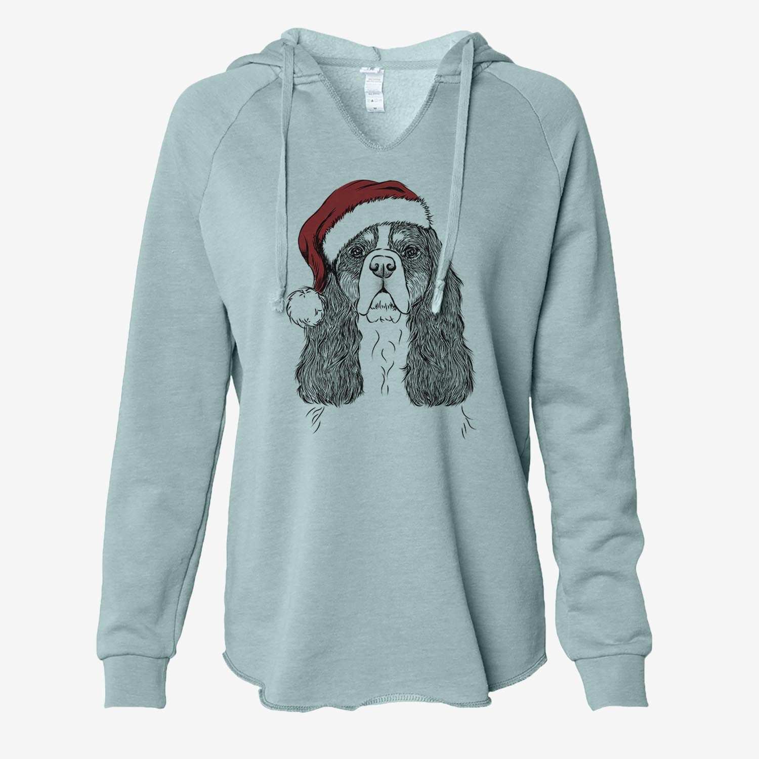 Sebastian the Cavalier King Charles Spaniel - Cali Wave Hooded Sweatshirt