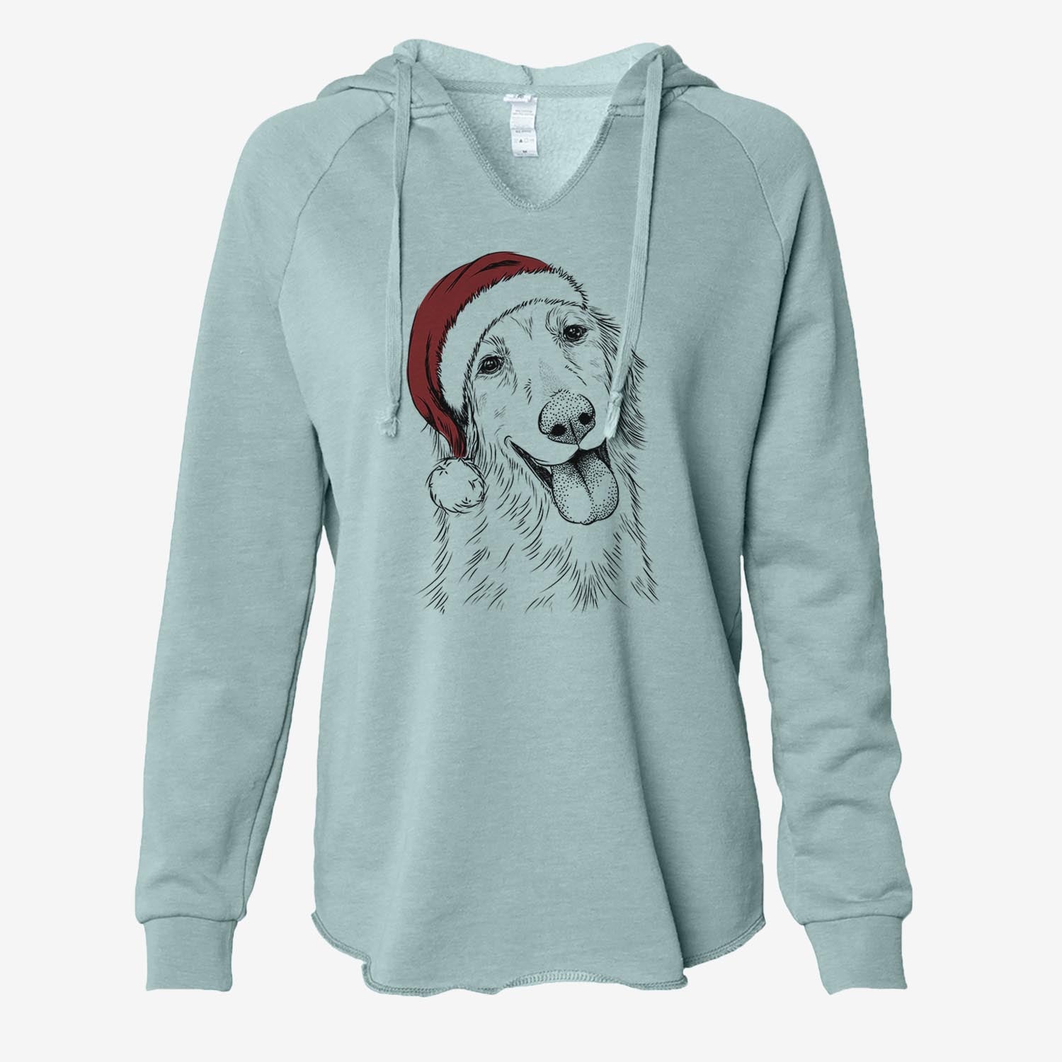 Shelby the Golden Retriever - Cali Wave Hooded Sweatshirt