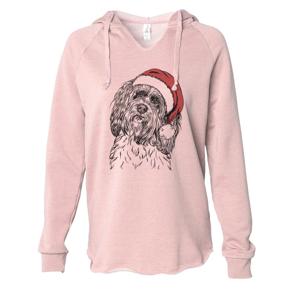Shenpa the Tibetan Terrier - Cali Wave Hooded Sweatshirt