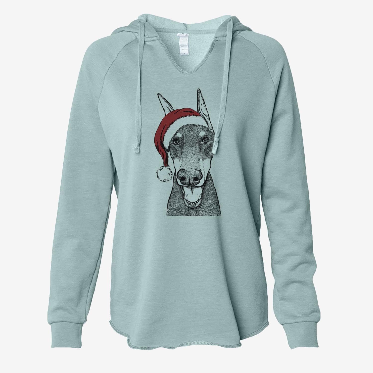 Sir Duke the Doberman Pinscher - Cali Wave Hooded Sweatshirt