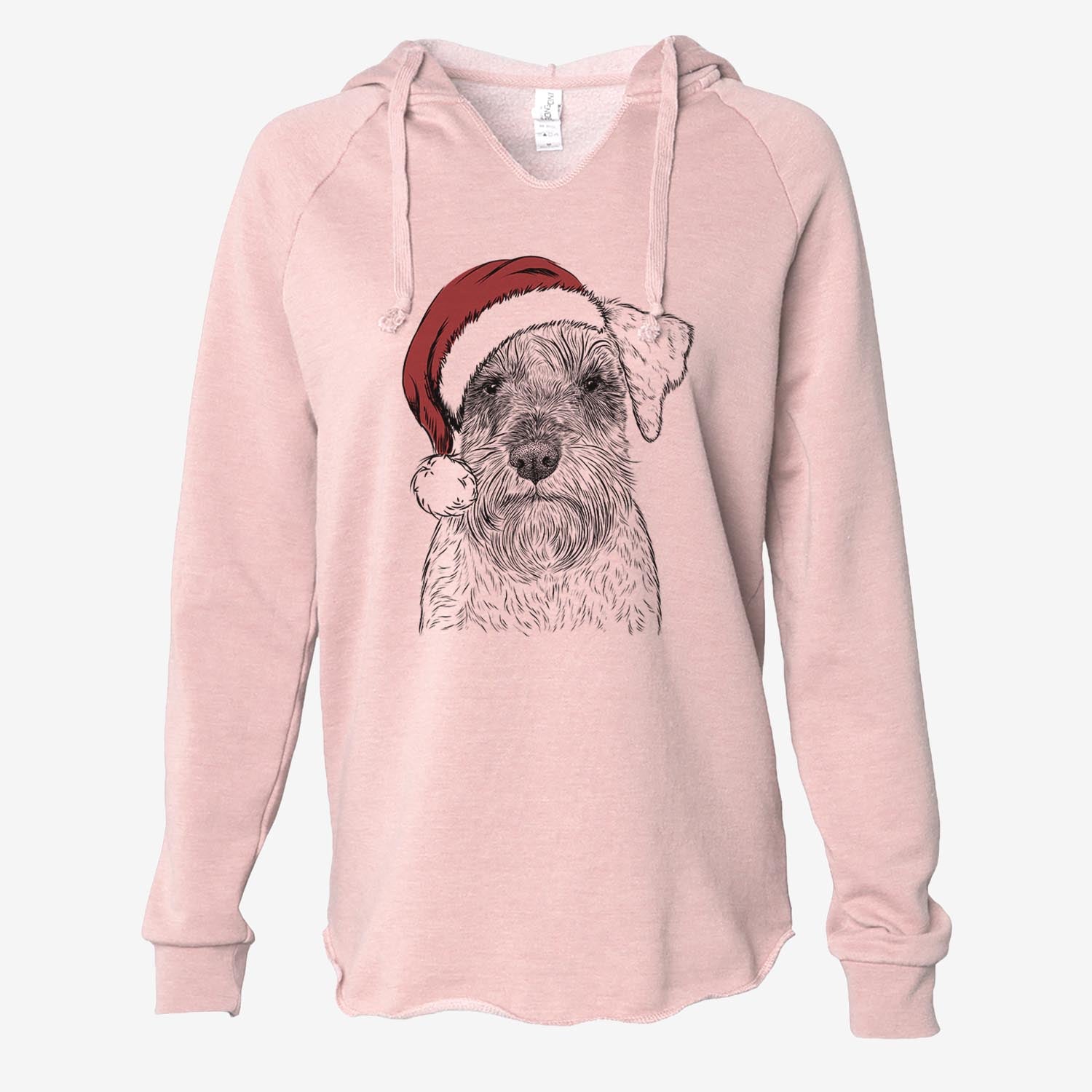 Smokey the Miniature Schnauzer - Cali Wave Hooded Sweatshirt