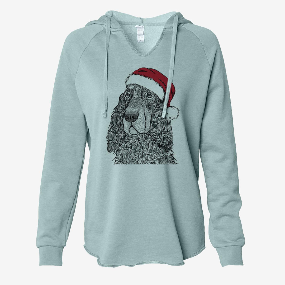 Stormy the Gordon Setter - Cali Wave Hooded Sweatshirt