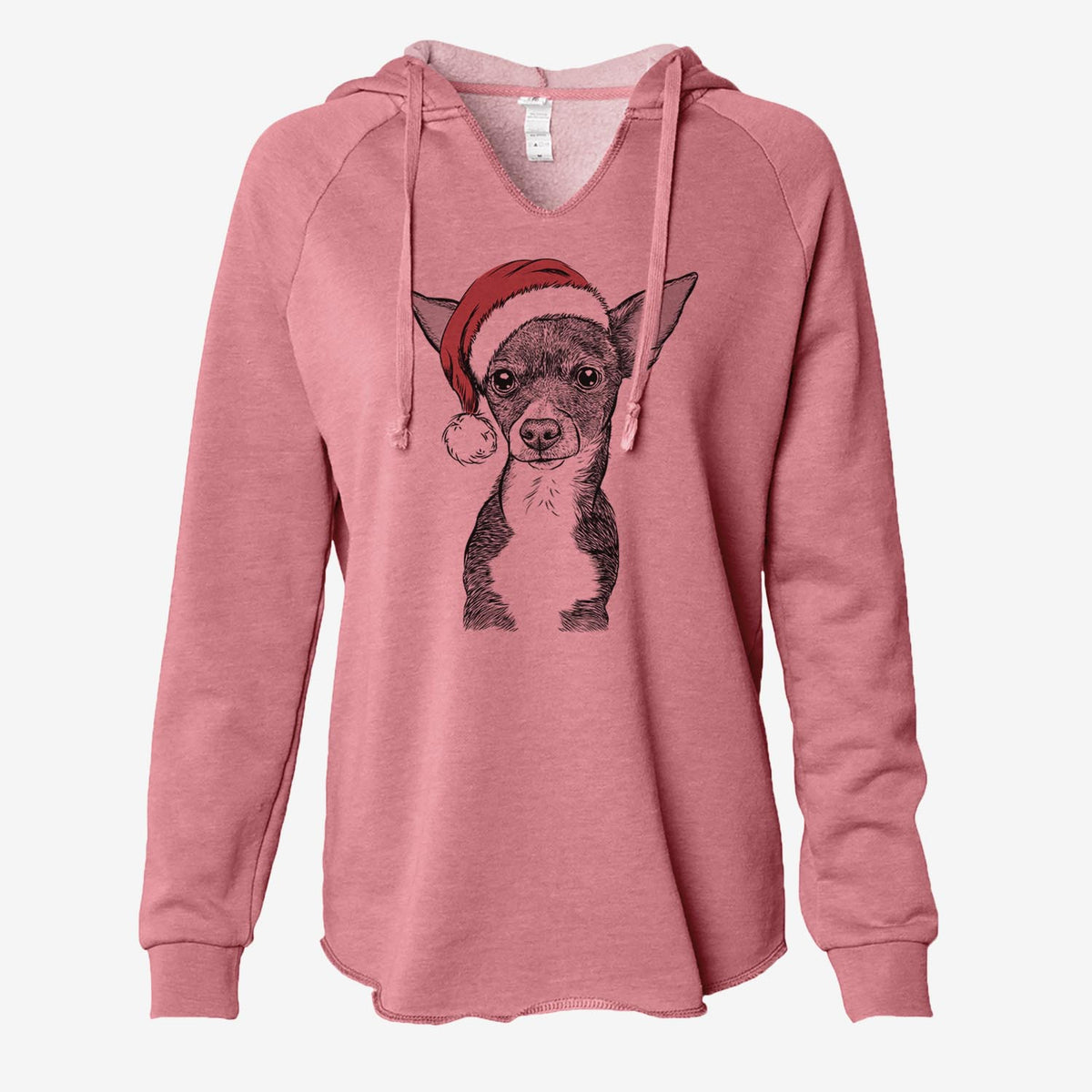 Tiny Archie the Mixed Breed - Cali Wave Hooded Sweatshirt