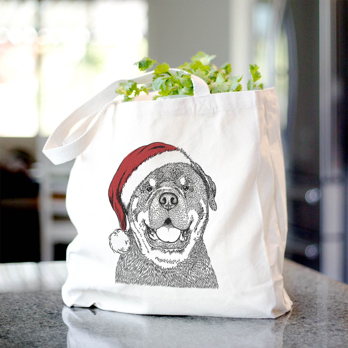 Titan the Rottweiler - Tote Bag