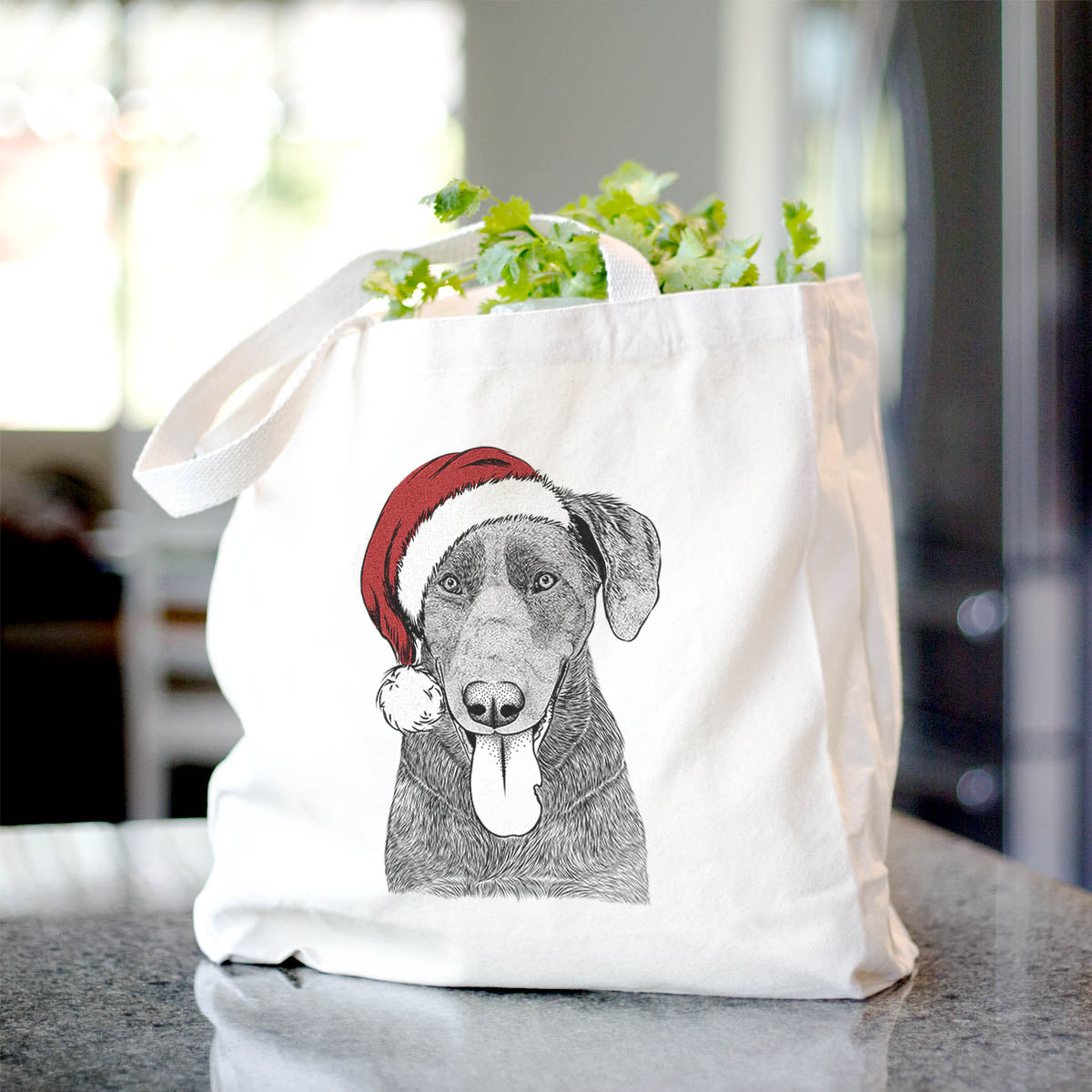 Tobes the Chocolate Lab - Tote Bag