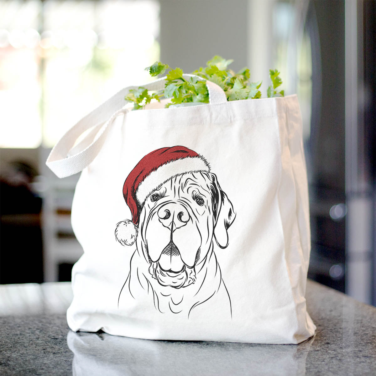 Tufton the English Mastiff - Tote Bag