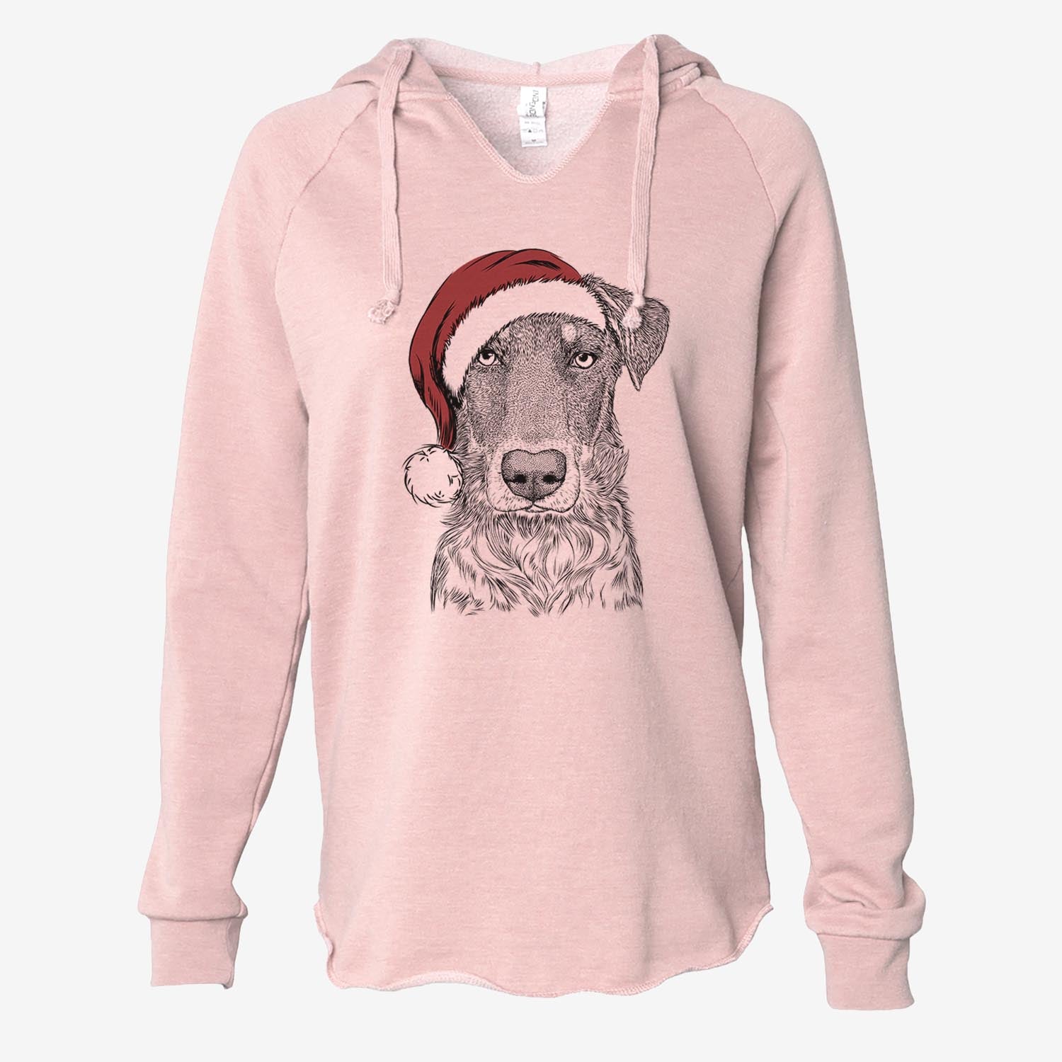 Wesson the Beauceron - Cali Wave Hooded Sweatshirt