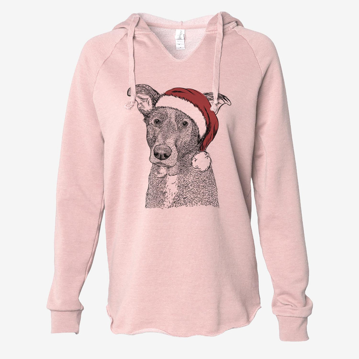 Wilbur the Shepherd Mix - Cali Wave Hooded Sweatshirt