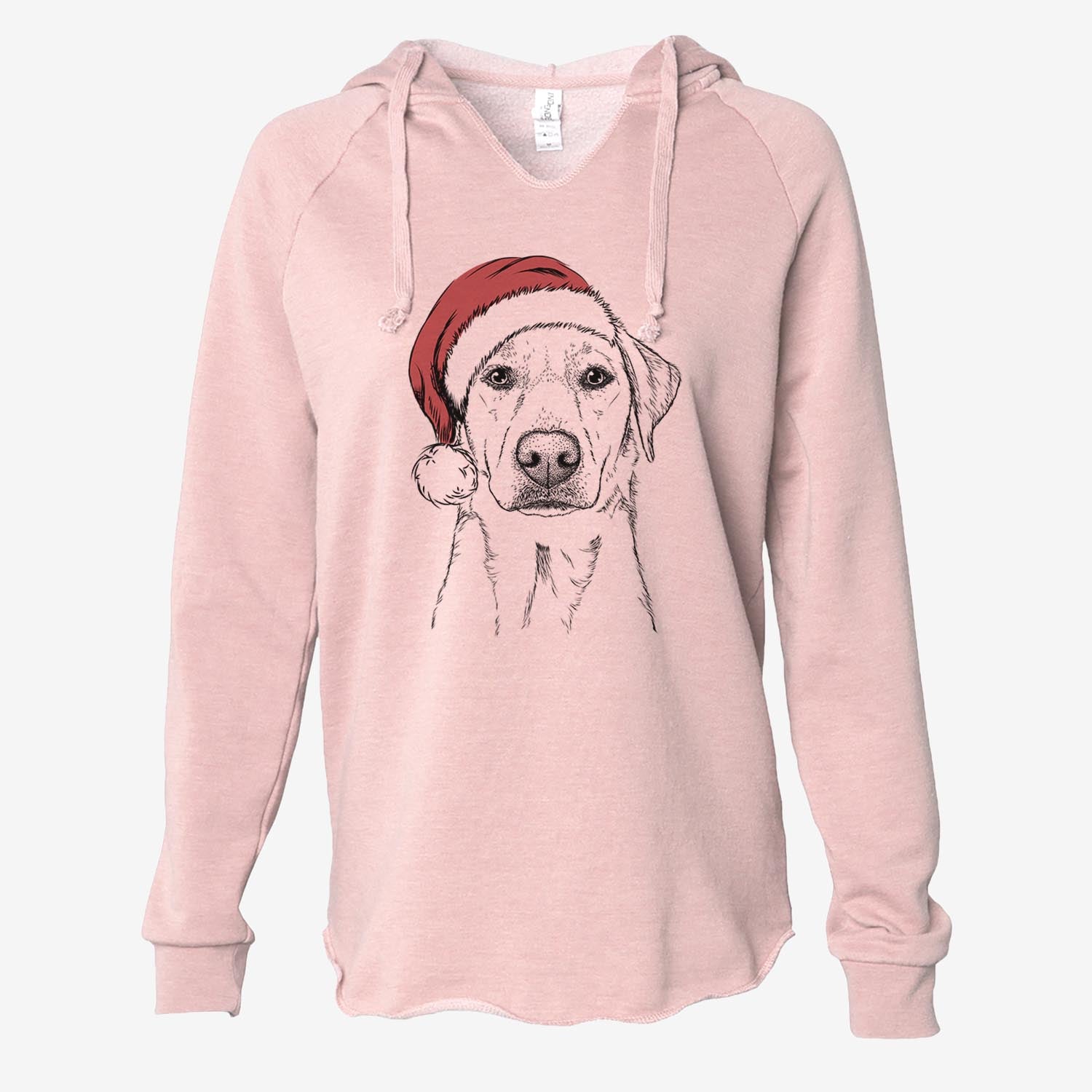 Zoe the Yellow Lab - Cali Wave Hooded Sweatshirt