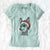 Santa Aaron the Chihuahua - Women's V-neck Shirt