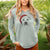 Santa Abby the Boxer Beagle Mix - Cali Wave Hooded Sweatshirt