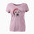 Santa Abby the Boxer Beagle Mix - Women's V-neck Shirt