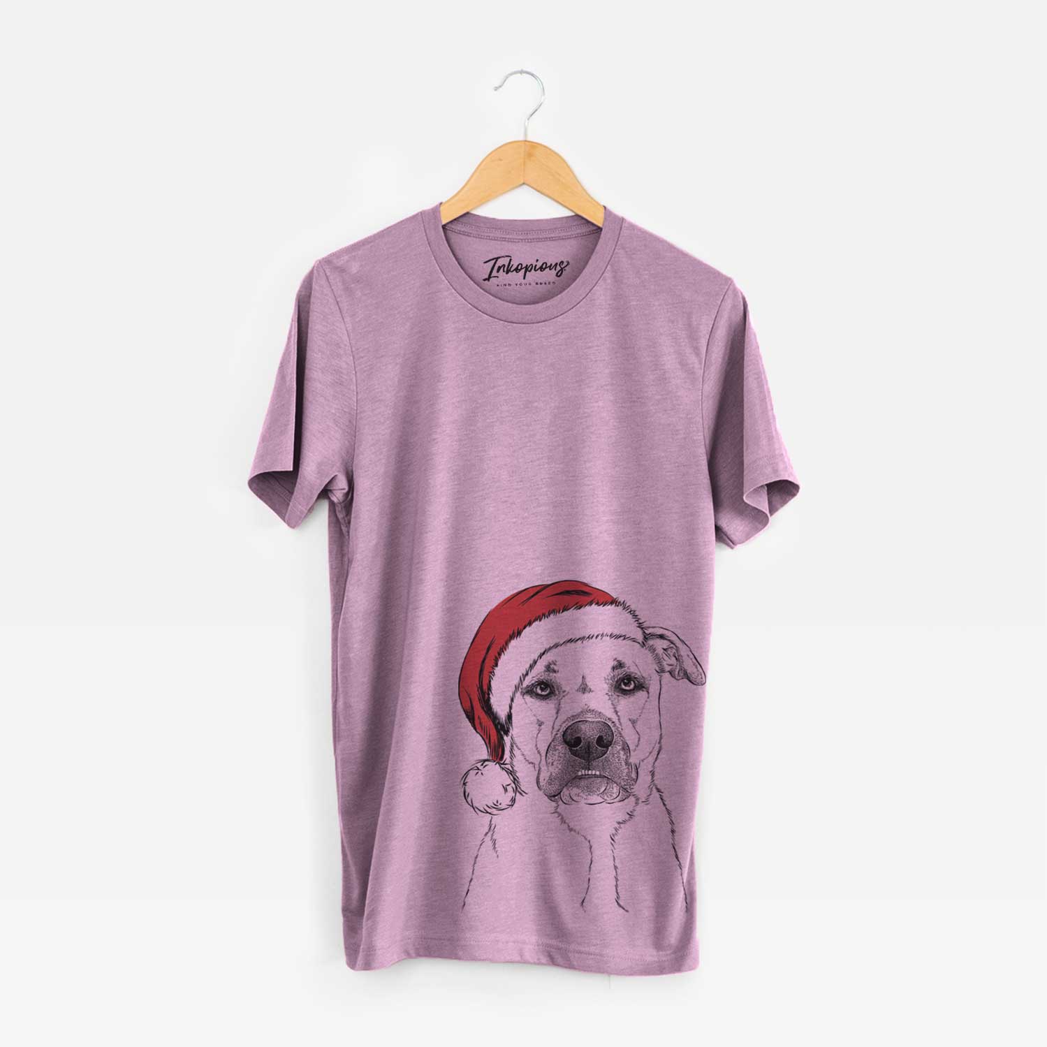 Santa Abby the Boxer Beagle Mix - Unisex Crewneck