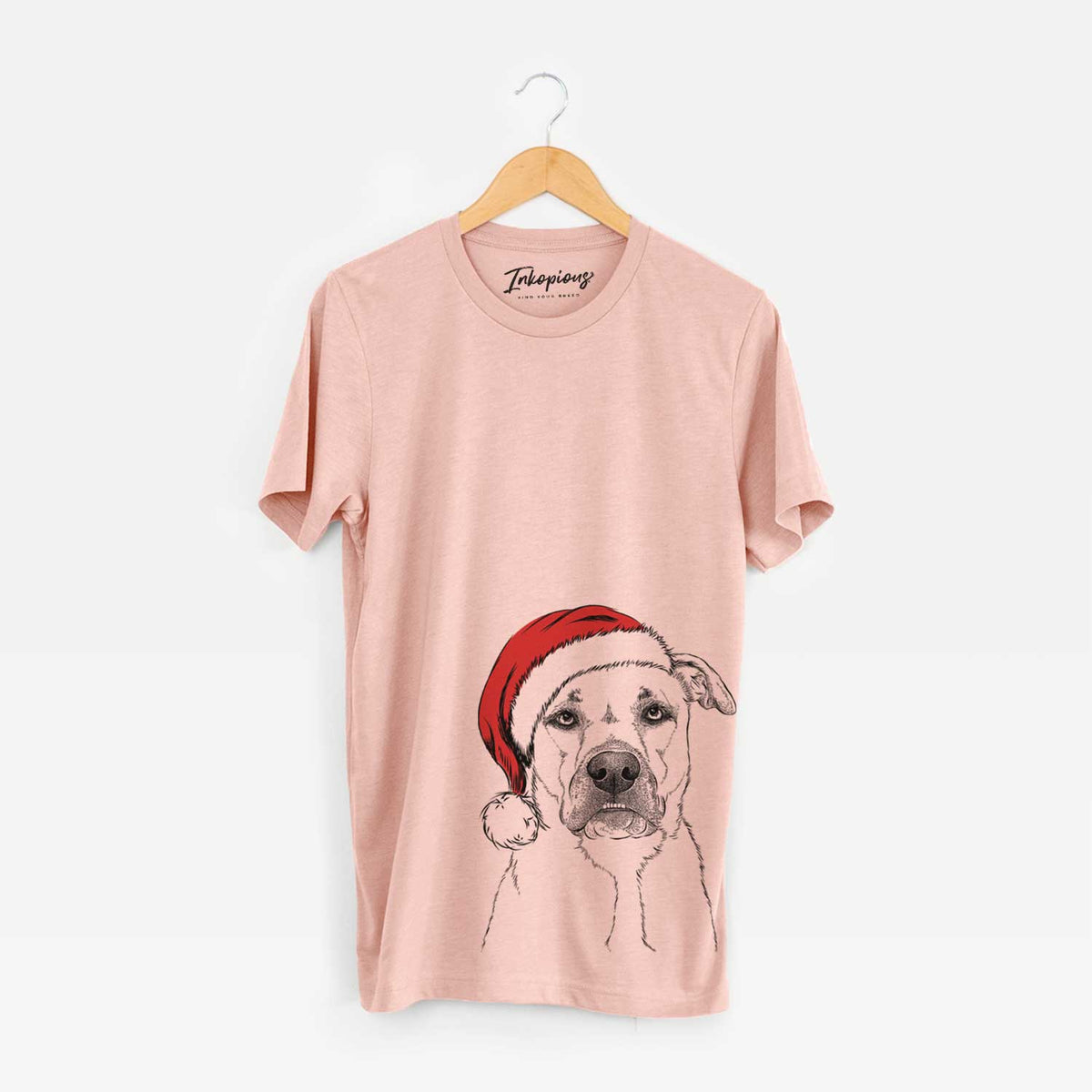 Santa Abby the Boxer Beagle Mix - Unisex Crewneck