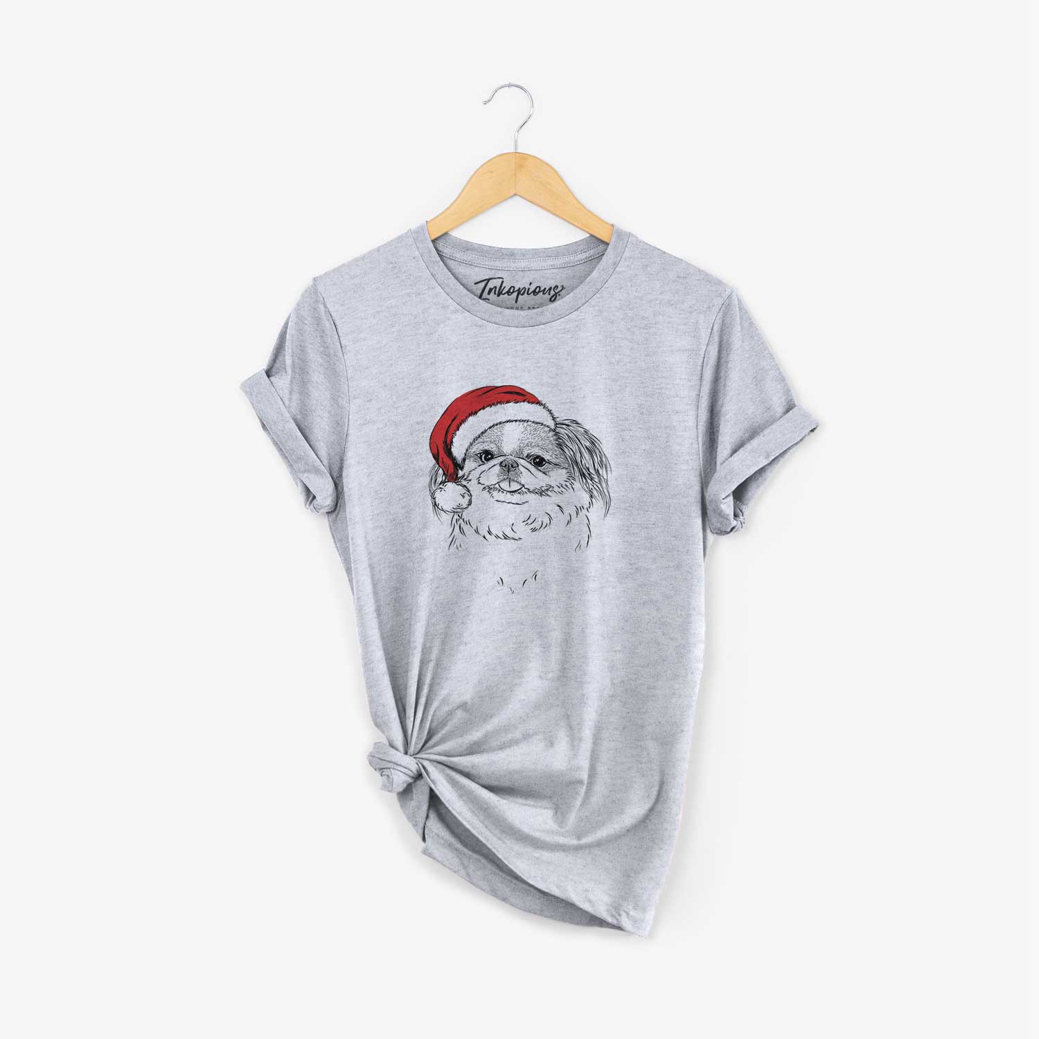 Santa Abra Bean the Pekingese - Unisex Crewneck