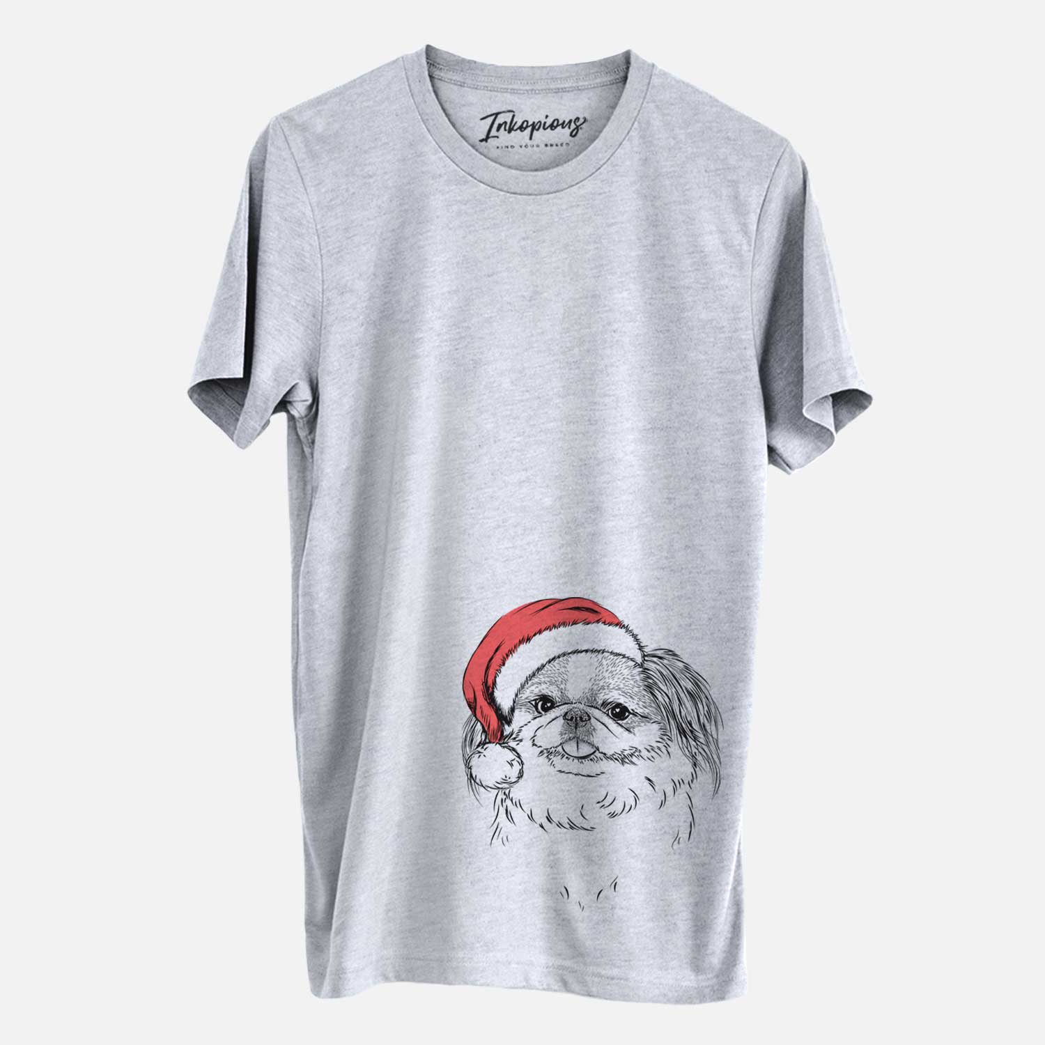 Santa Abra Bean the Pekingese - Unisex Crewneck