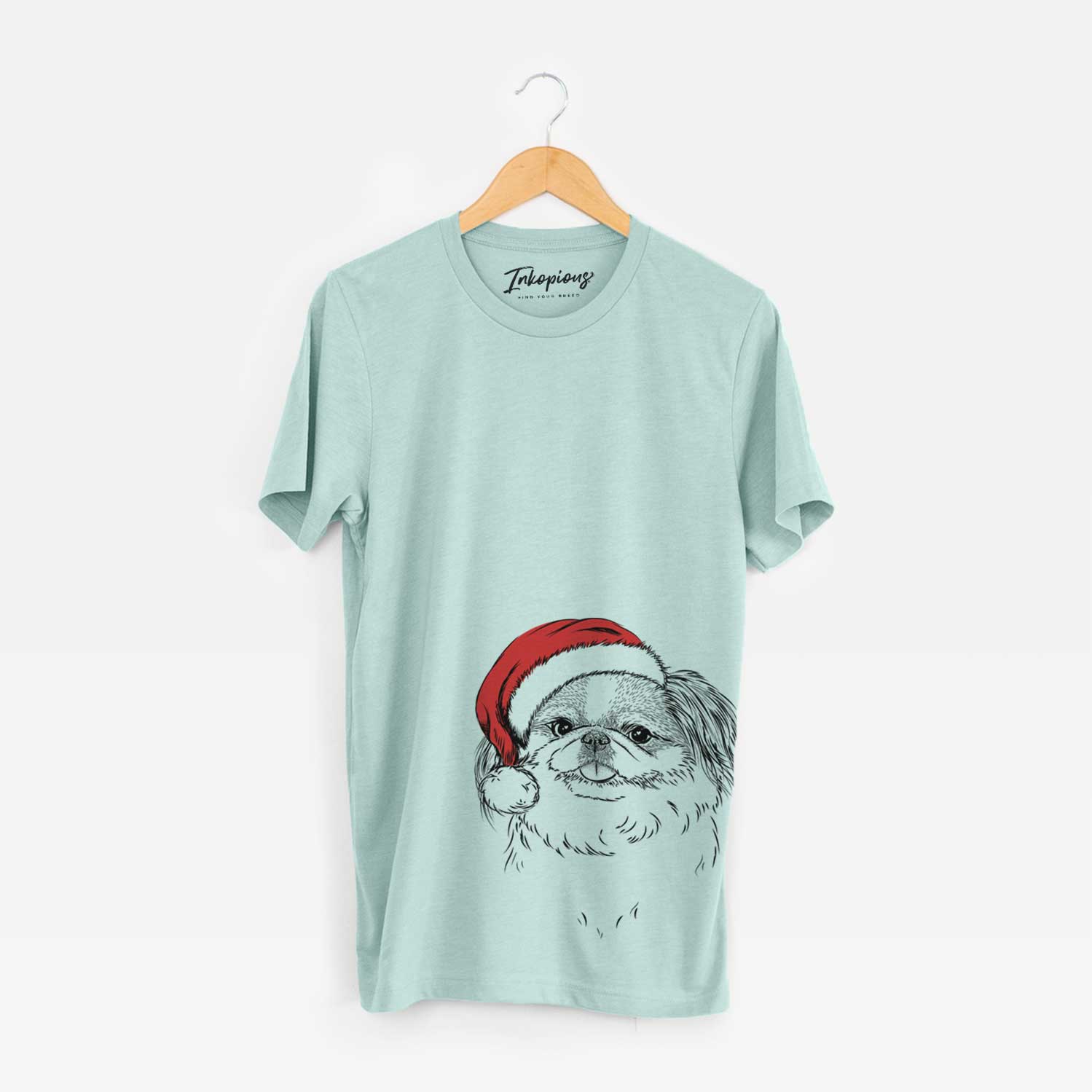 Santa Abra Bean the Pekingese - Unisex Crewneck