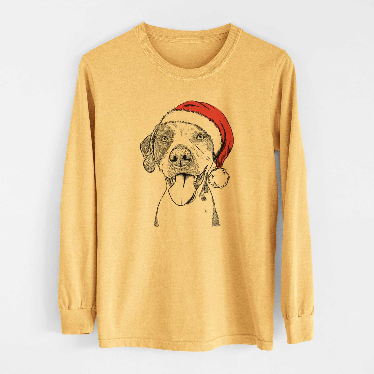 Santa Ace Boogie the Mixed Breed - Heavyweight 100% Cotton Long Sleeve