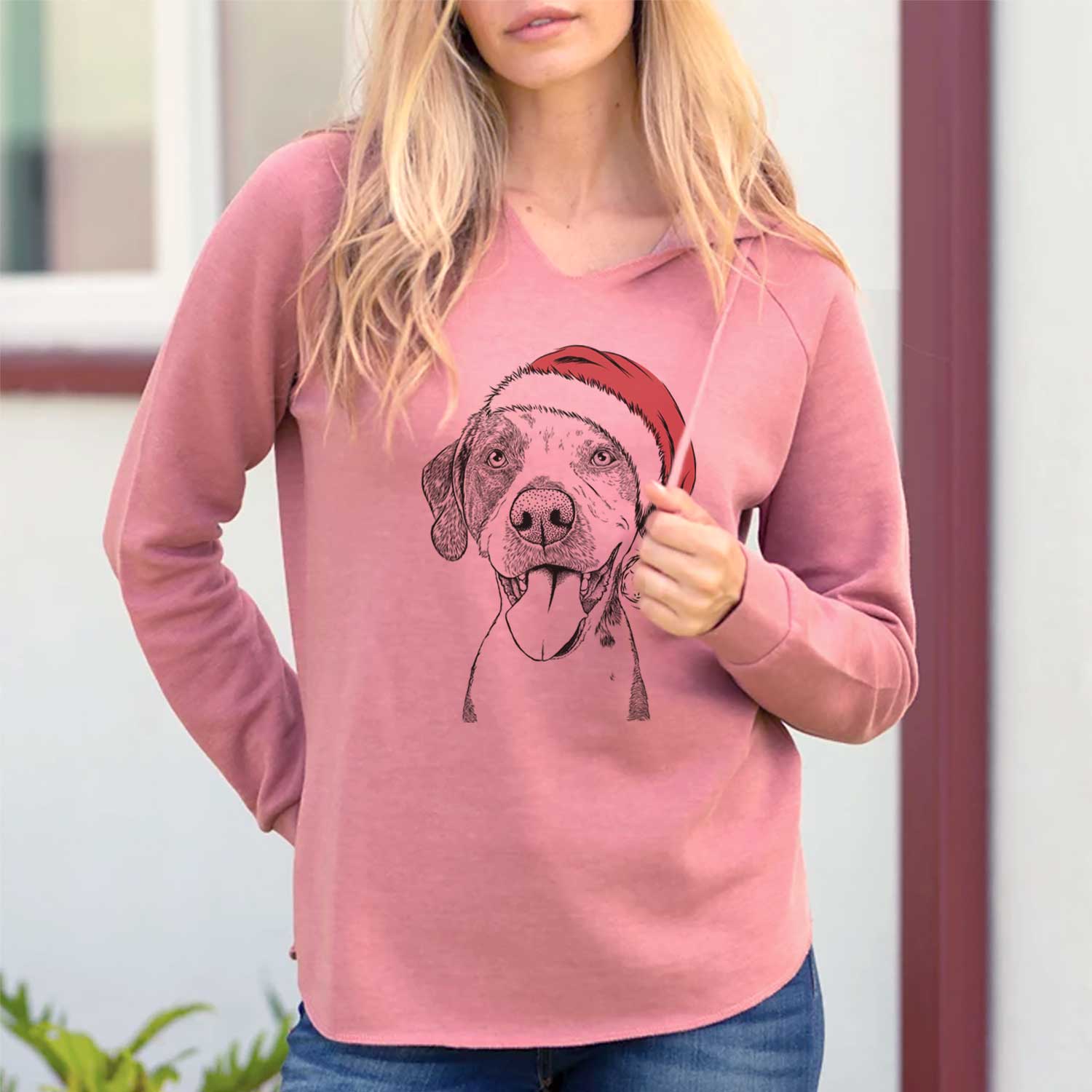 Santa Ace Boogie the Mixed Breed - Cali Wave Hooded Sweatshirt