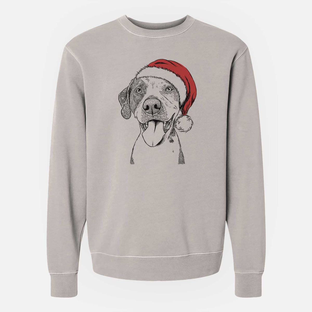Santa Ace Boogie the Mixed Breed - Unisex Pigment Dyed Crew Sweatshirt