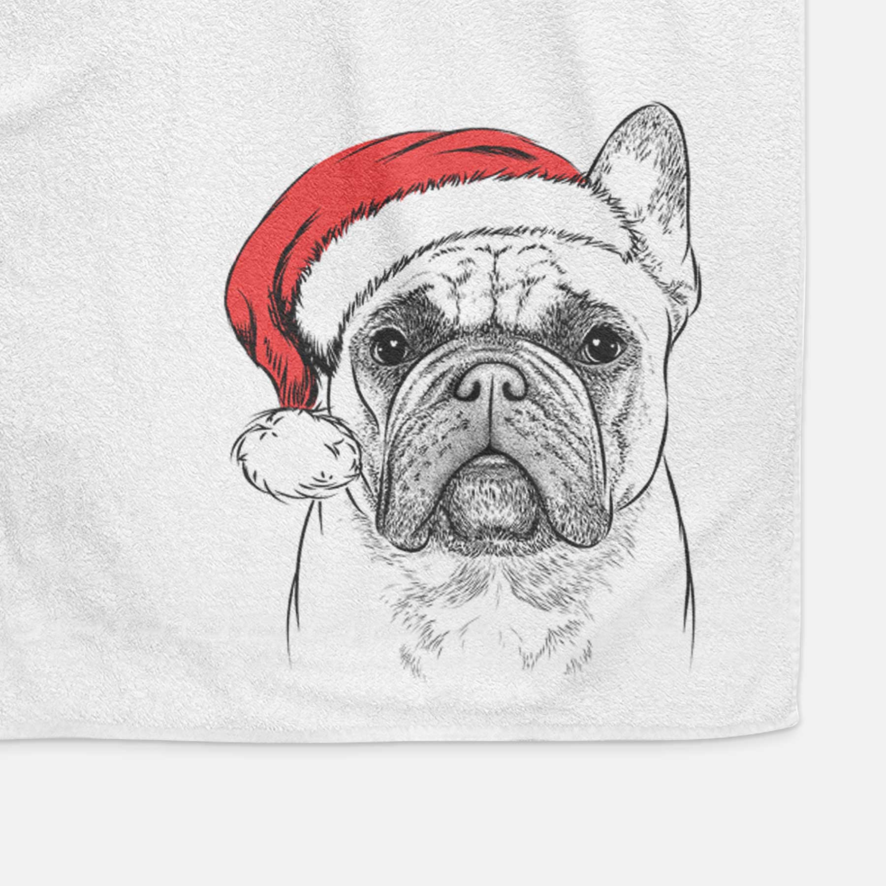 Acelynn the French Bulldog Decorative Hand Towel