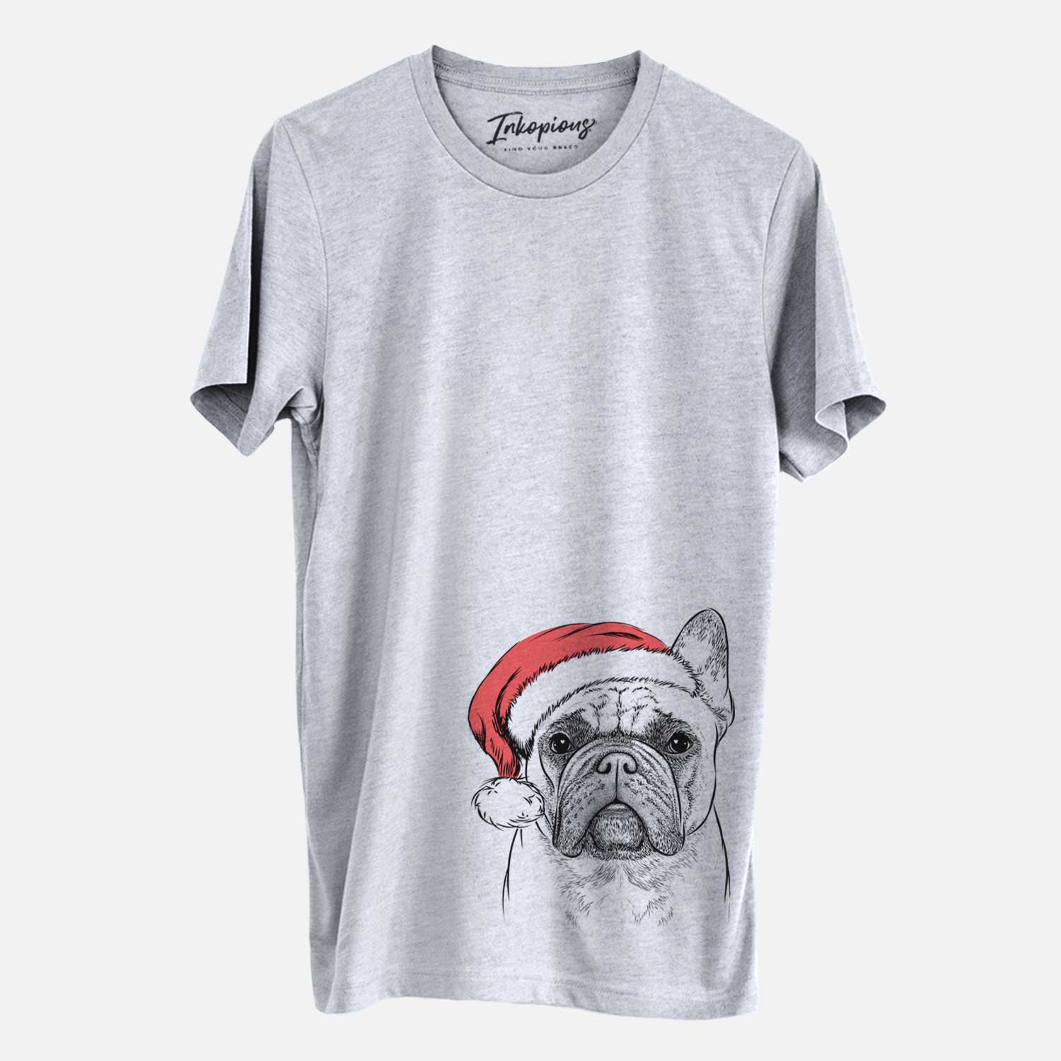 Santa Acelynn the French Bulldog - Unisex Crewneck