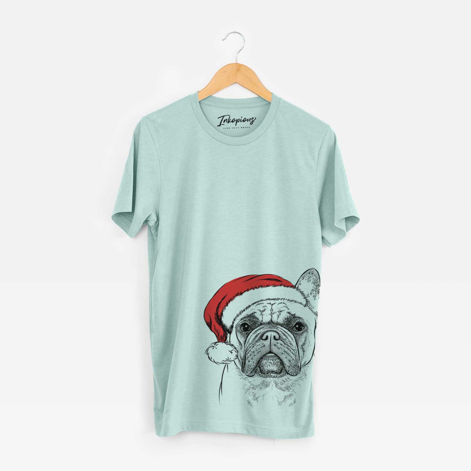 Santa Acelynn the French Bulldog - Unisex Crewneck