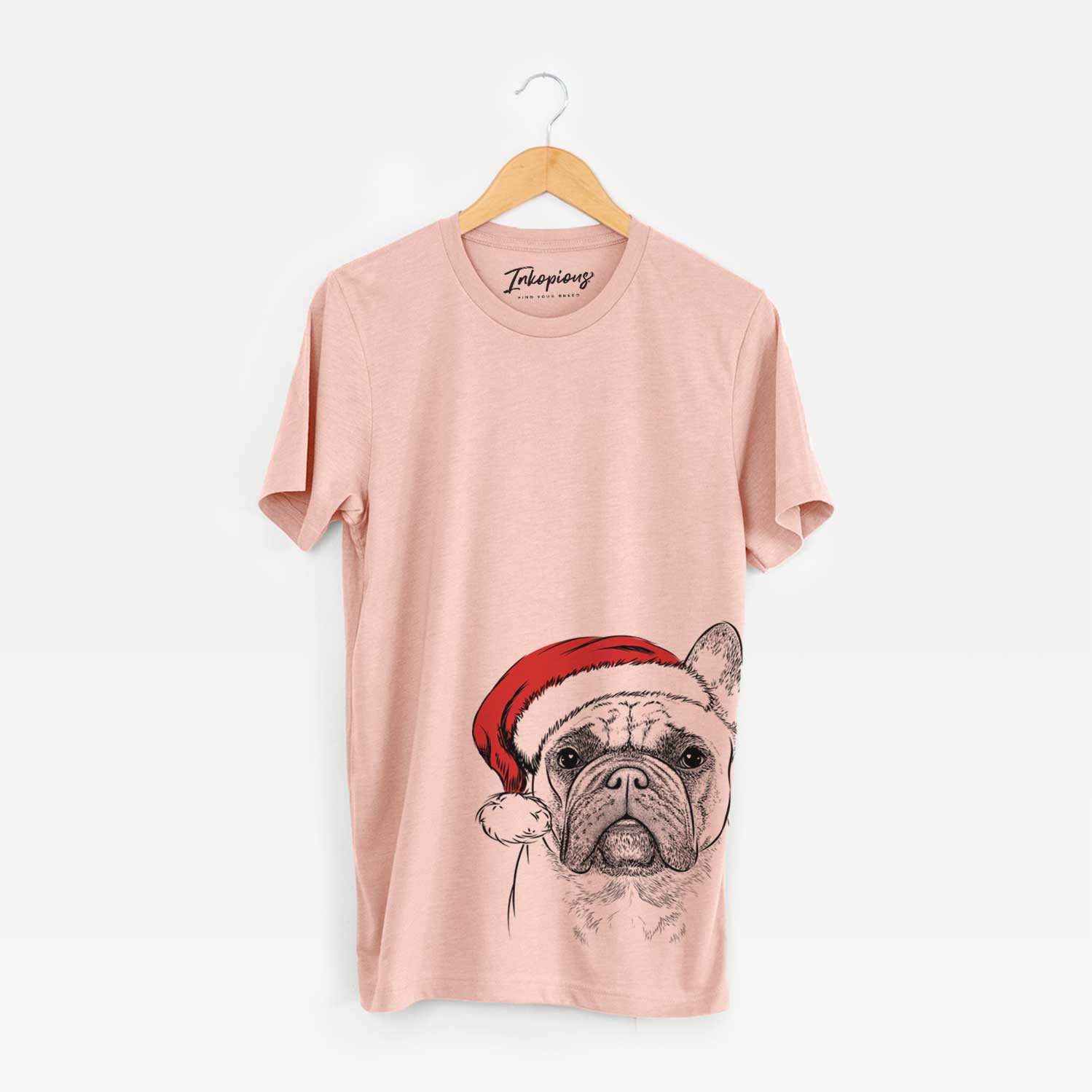 Santa Acelynn the French Bulldog - Unisex Crewneck