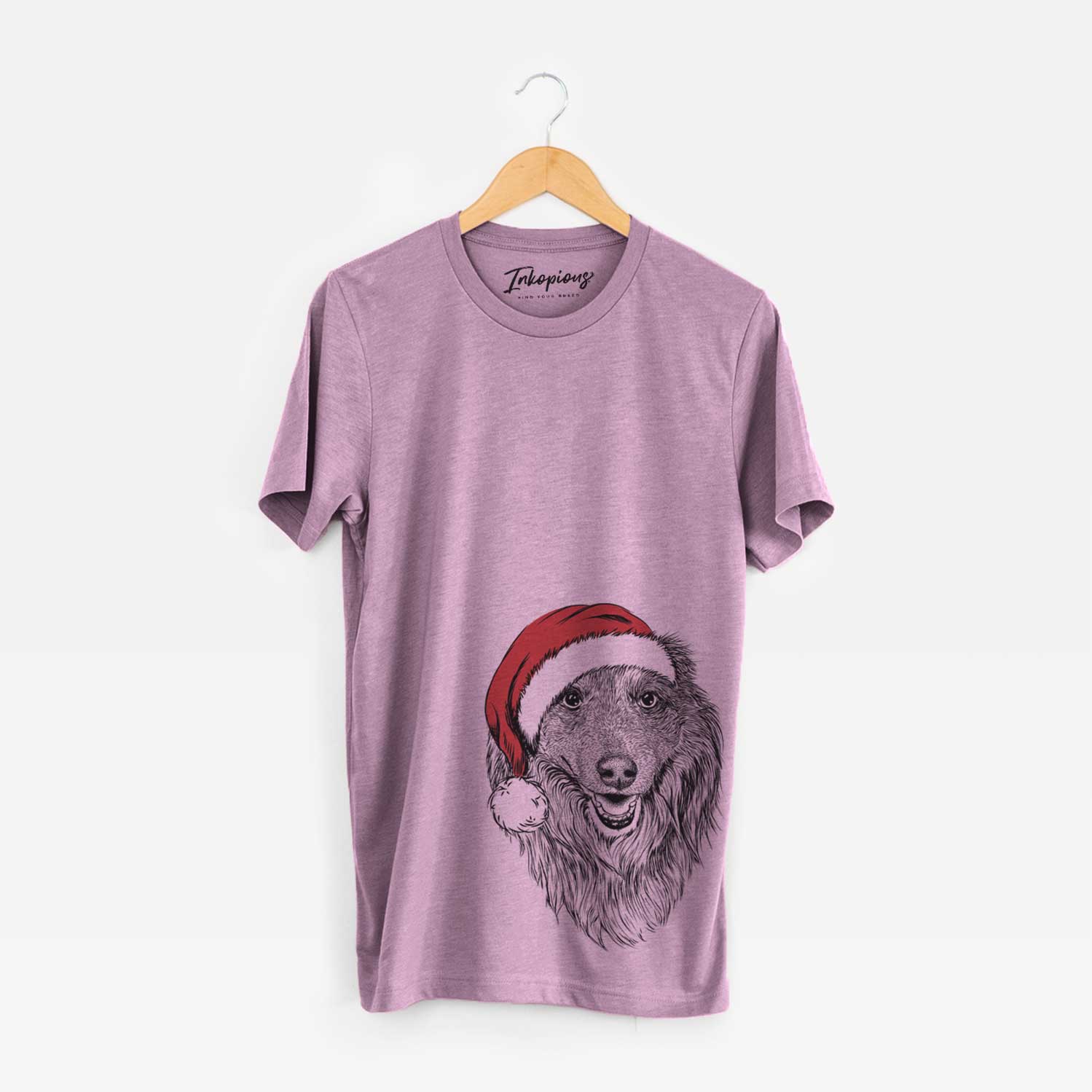 Santa Addie the Collie Mix - Unisex Crewneck