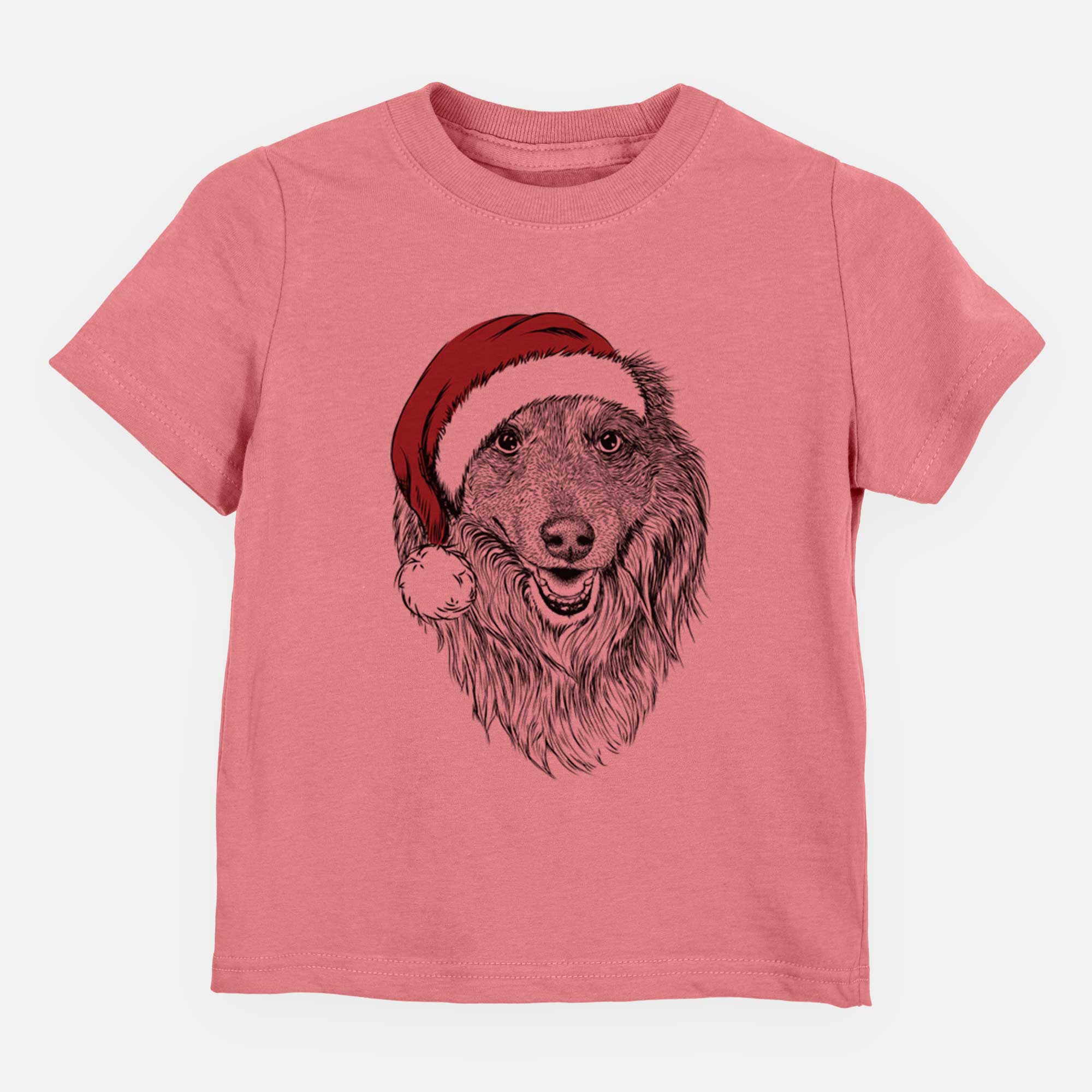 Santa Addie the Collie Mix - Kids/Youth/Toddler Shirt