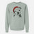 Santa Aggy the Olde English Bulldogge - Unisex Pigment Dyed Crew Sweatshirt