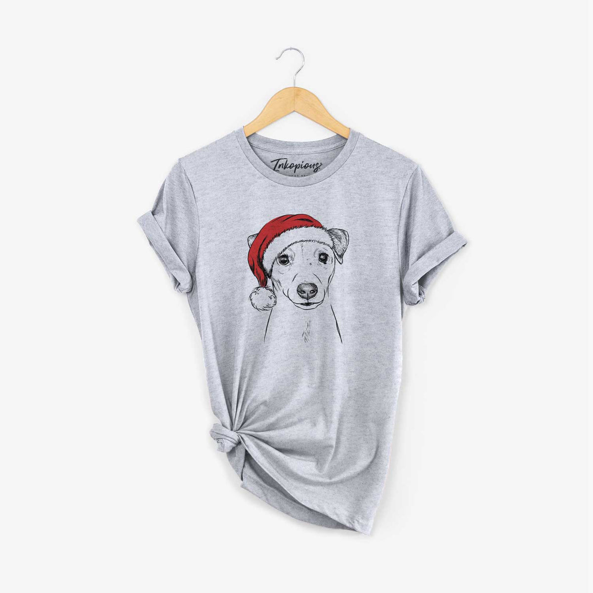 Santa Ally the Jack Russell Terrier - Unisex Crewneck