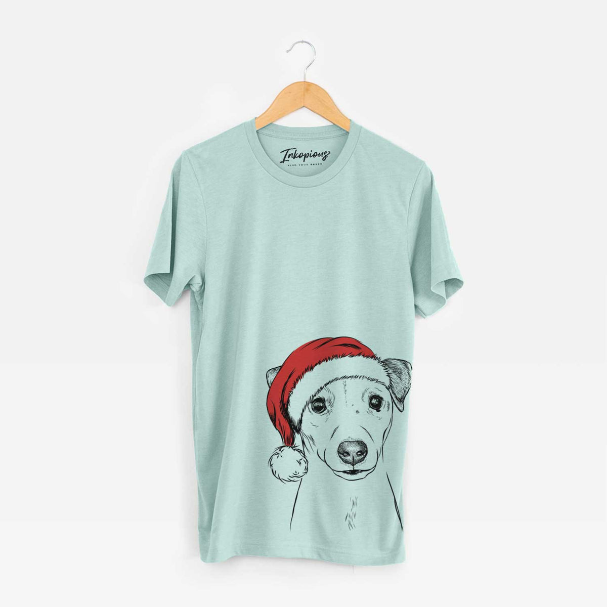 Santa Ally the Jack Russell Terrier - Unisex Crewneck
