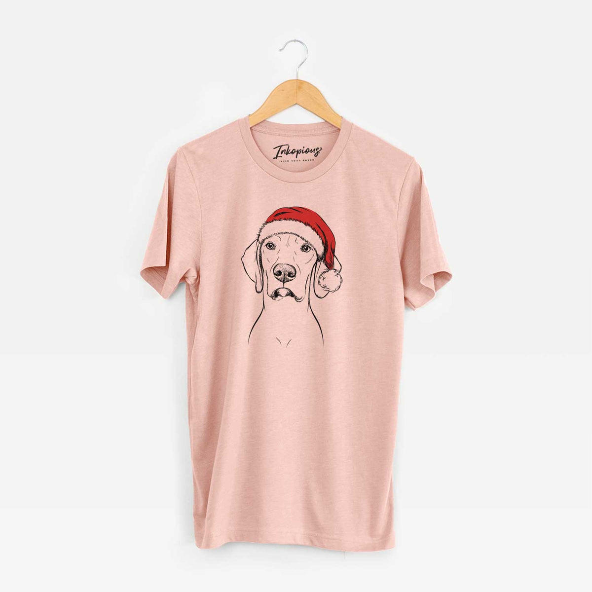 Santa Almond the Vizmaraner - Unisex Crewneck