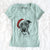 Santa Amigo the Heeler Mix - Women's Perfect V-neck Shirt