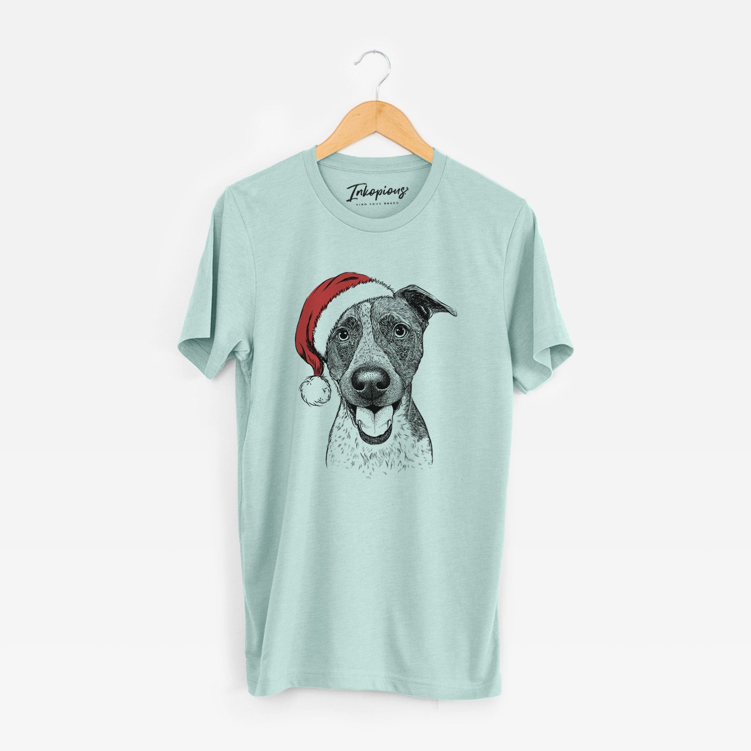 Santa Amigo the Heeler Mix - Unisex Crewneck