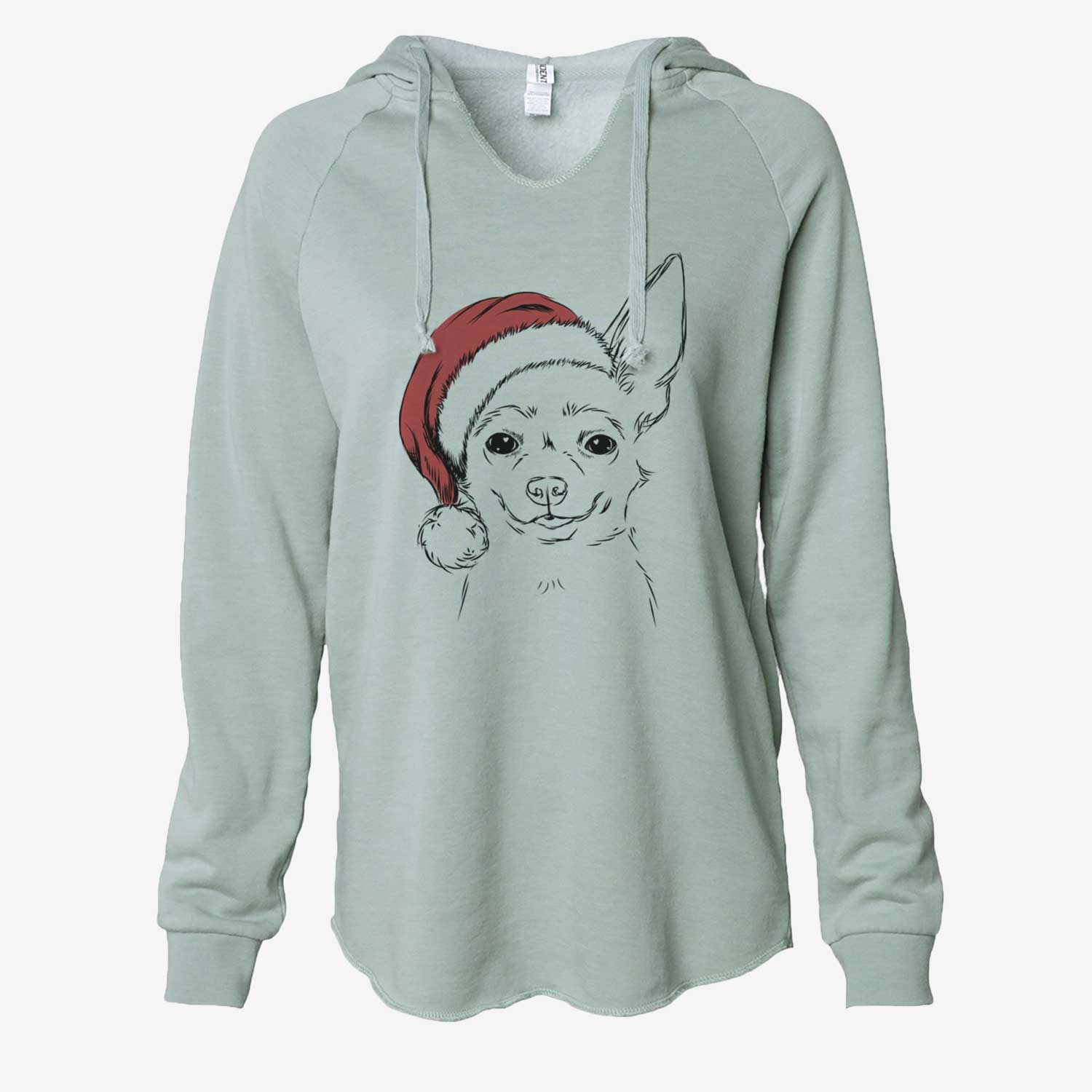 Amos the Chihuahua - Cali Wave Hooded Sweatshirt