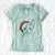 Santa Amos the Chihuahua - Women's V-neck Shirt