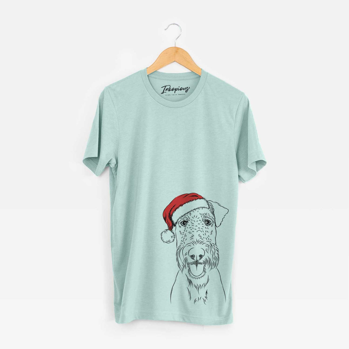 Santa Andy the Airedale Terrier - Unisex Crewneck