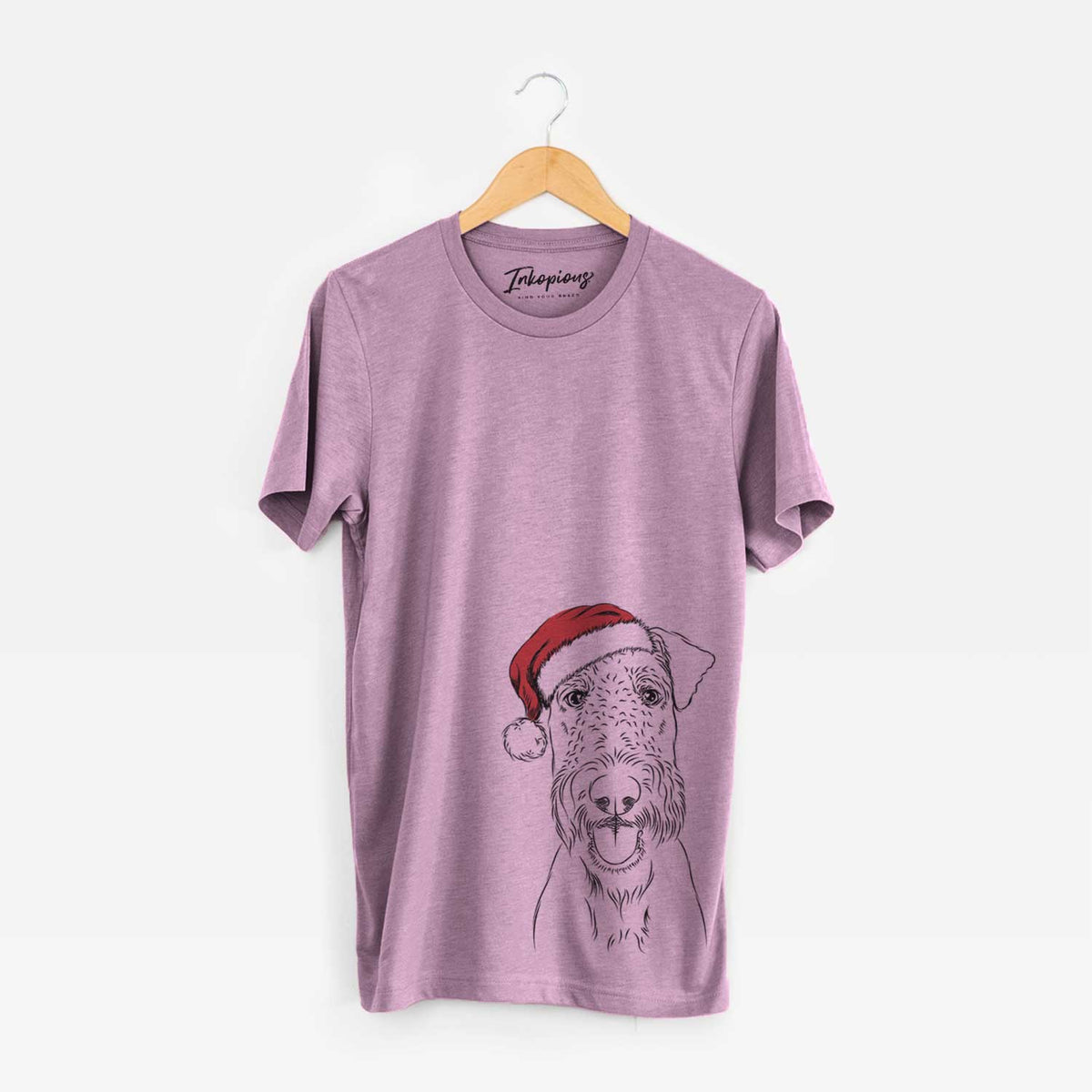 Santa Andy the Airedale Terrier - Unisex Crewneck