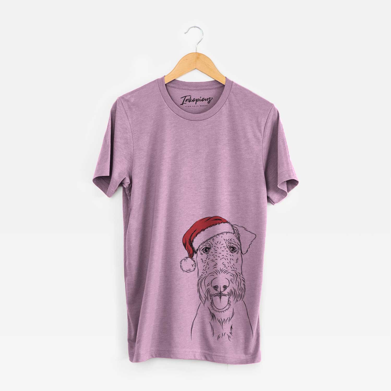 Santa Andy the Airedale Terrier - Unisex Crewneck